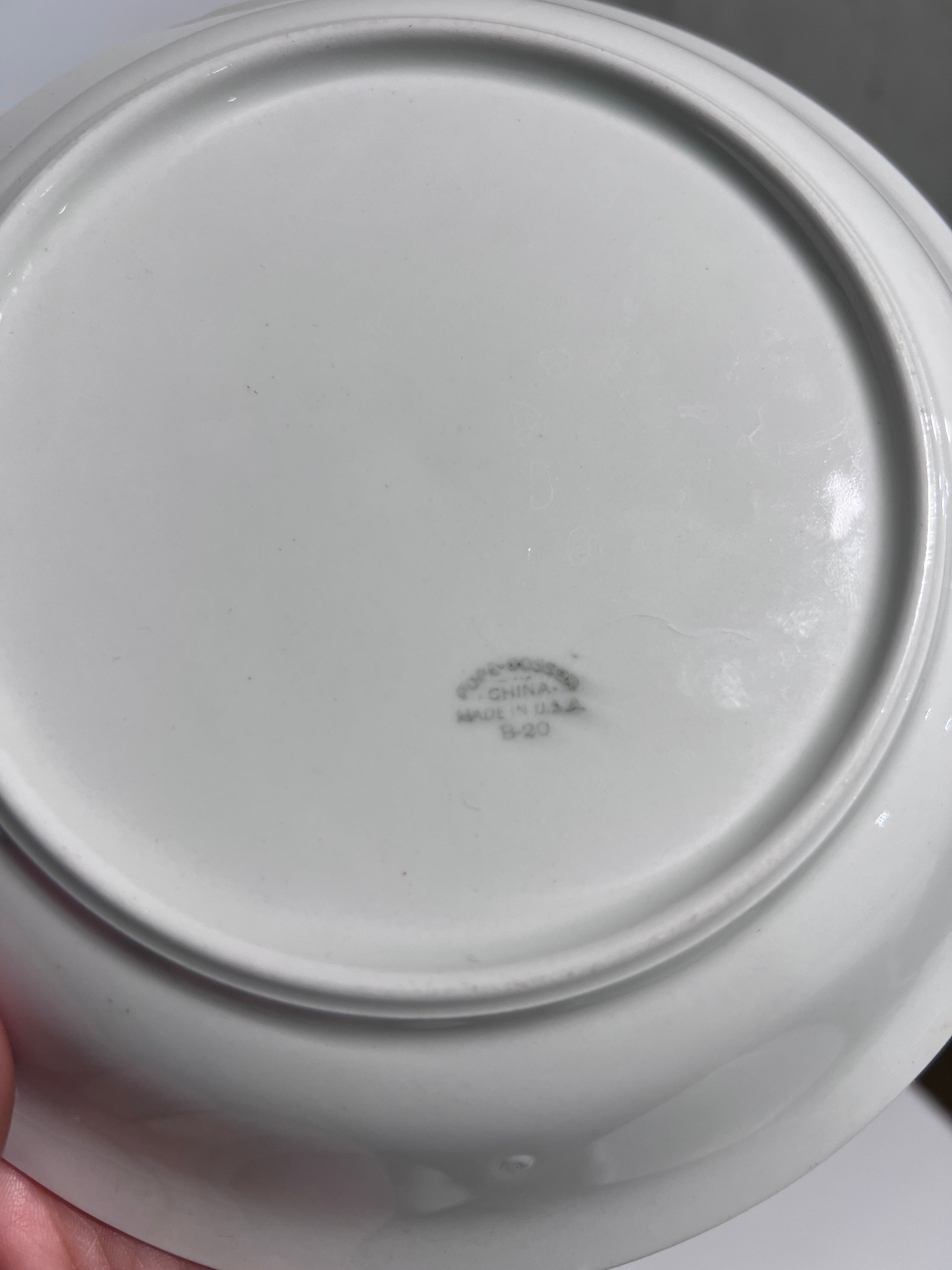 Vintage Pope Gosser Serving Bowl