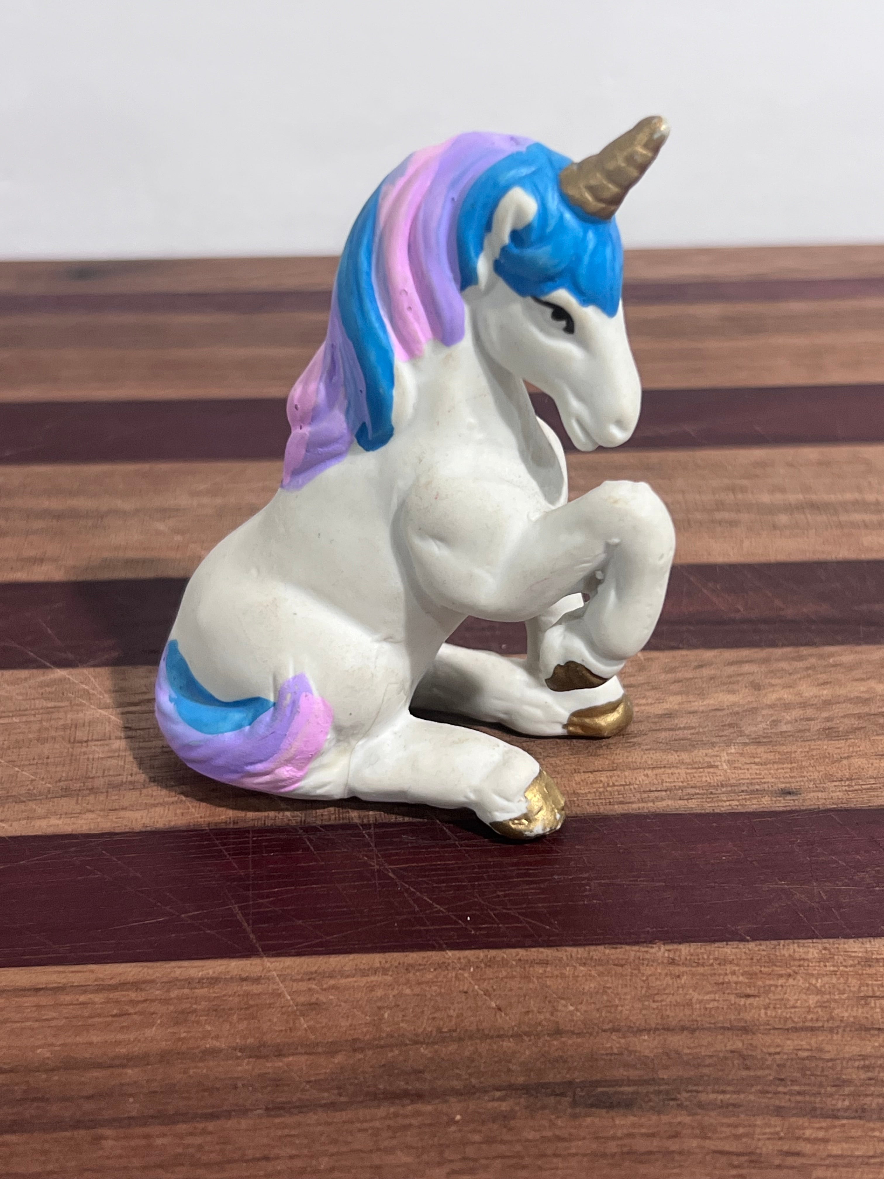 Vintage Ceramic Unicorn Figurine